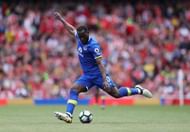 LONDON, ENGLAND - MAY 21:  Romelu Lukaku of Everton in action during the Premier League match between Arsenal and Everton at Emirates Stadium on May 21, 2017 in London, England.  (Photo by Clive Mason/Getty Images)